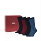 Levi´s® ponožky dárkové balení 4 pack Navy Red