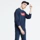 Levi´s® pánská mikina GRAPHIC CREW B 17895-0081 Fill 2 Dress Blues