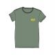 SS RELAXED FIT TEE - SSNL SERIF PUFF POP HEDGE GREEN 16143-0015