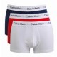 Calvin Klein spodní prádlo 3 Pack Low Rise Trunk White, Red, Blue