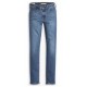 Levi´s® dámské jeans 712 SLIM Welt Pocket - A6199-0003 Blue Wave Mid