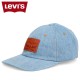 Levi´s džínová kšiltovka Relaxed Dad Cap Blue 000A9-0008
