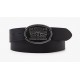 Levi's pánský opasek BILLY PLAQUE BELT - černá 38017-0046