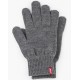 Levi's zimní rukavice BEN GLOVES - šedá 38029-0031
